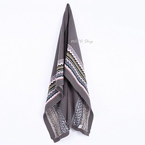 Knitted Cotton Baby Blanket Knitted Plaid for Beding Sofa Cobertores Bath Towels Play Mat Soft Infant Bedding Set Linens