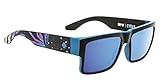 Spy Optic Cyrus Flat Sunglasses, Ken Block Livery 2015/Bronze with Light Blue Spectra, 58 mm