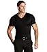 Insta Slim Black V-Neck Men's Firming Compression Under Shirt (2X Large)