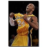 Kobe Bryant Shout Basketball Sports Poster - No Frame (24 x 36)