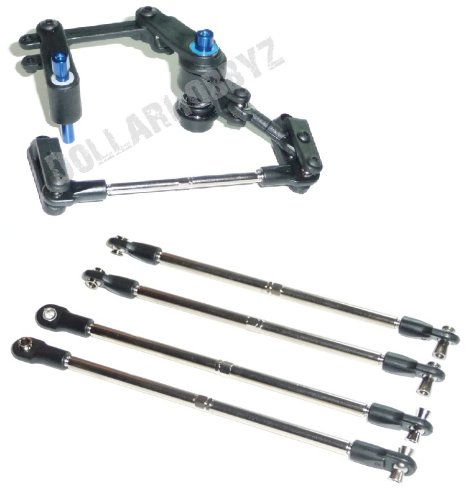 Traxxas E-Maxx Brushed *SERVO SAVER & TURNBUCKLES* Bell Crank / Steer Tie Rods