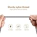 Kinbashi Lightning Cable 3 Pack 6Ft Nylon Braided for iPhone 8, 8Plus, iPhone X, iPhone 7, 7Plus and iPad