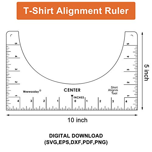TShirt Alignment Tool TShirt Guide Ruler TShirt Centering Ruler T