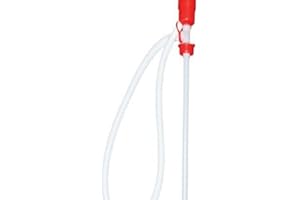 Tolco 160116 Value Siphon Drum Pump Individual Box, 49.25" Height, 43.75" Width, Red/White