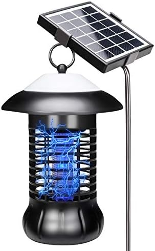 ソーラー 電撃殺虫器 10v 外灯機能 自動点灯 消灯 Uv光源 誘引式 ソーラー充電 Usb充電 屋外 室内 両用 防水 大容量バッテリー 蚊 駆除 ブユ 人気激安 家庭用 コードレス 庭 退治 ハエ 殺虫器 ライト 吊り下げ 置き型 殺虫機 殺虫灯 対策 カ