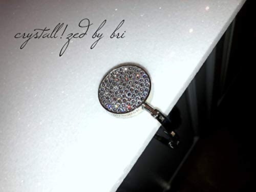 Swarovski CRYSTALLIZED Handbag Table Hook Holder Bling Crystals - Any Color!