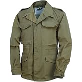YBJBHW M43 Jacket Outdoor Field Windbreaker Military Fan Tactical Suit Replica of World War II U.S.