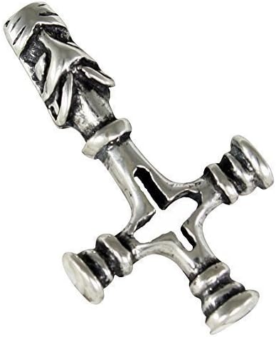 AFP Anhänger Wolfskreuz 925 Sterling Silber AS-224: Amazon.de: Schmuck