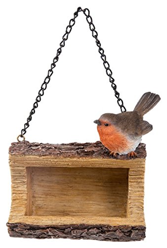 Vivid Arts Hanging Log Bird Feeder Amazon Co Uk Garden Outdoors