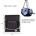 Venture Pal Packable Sport Gym Drawstring Sackpack Backpack Bag with Wet Pocket for Men,Women-8 Colors