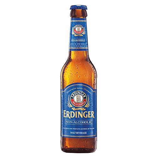 Erdinger NonAlcoholic Malt Beer, 11.2 fl oz (24 Glass Bottles