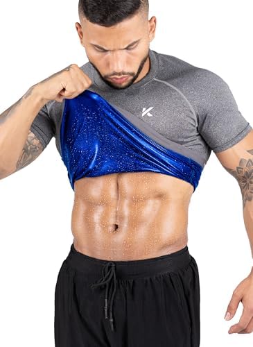 Amazon.com: HEATTRAP Men's Sauna Suit Shirt - Heat Trapping Sweat