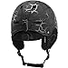 MONATA Adult Ski & Snowboard Helmet for Men and Women Winter Snow Sports Protect - Adjustable Large Size 23.22-24 Inches（Black）