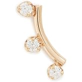 Zoe Chicco Women's 14k Gold Thicker Wire Arc Stud Earring