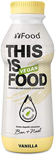 YFood-Vegan-Vanille-Laktose-glutenfreier-Nahrungsersatz-26g-Protein-26-Vitamine-Mineralstoffe-Astronautennahrung-25-des-Kalorienbedarfs-Trinkmahlzeit-12-x-500-ml-300-E-Pfand-inkl YFood-Vegan-Vanille-Laktose-glutenfreier-Nahrungsersatz-26g-Protein-26-Vitamine-Mineralstoffe-Astronautennahrung-25-des-Kalorienbedarfs-Trinkmahlzeit-12-x-500-ml-300-E-Pfand-inkl