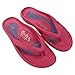 Cheeks Health Sandals, by Tony Little – One Piece Foot Technology; Made from Low Impact EVA Plastic, Waterproof, Lightweight with Arch Support, Molded Footbed,Gel Insoles – Health Sandals Solid – Pink – Size 8thumb 2