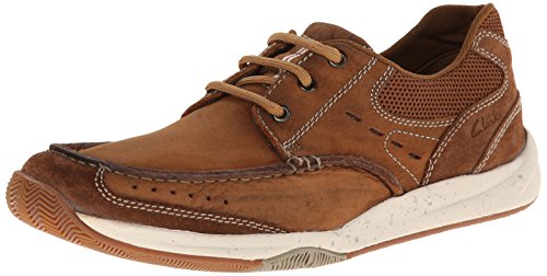 Clarks men s allston edge tan lace-up shoe - 13 d(m) us