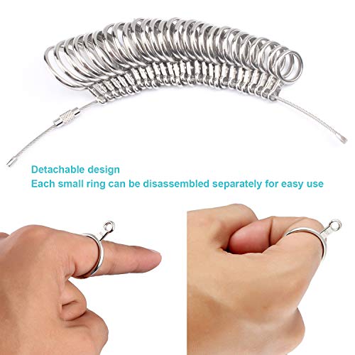 2 Stainless+Measuring+Jewelry+Standard+Accessories