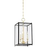 Hudson Valley Lighting MDS1200-AGB/DBL Chaselton - 3 Light Lantern-19.5 Inches Tall and 10 Inches Wide, Finish Color: Aged Br