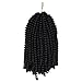 1 piece Spring Twist Crochet Braids Bomb Twist Crochet Hair Ombre Colors Synthetic Fluffy Hair Extension 8inch 110g(#1)