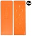 8 Inch Barbed Felling Wedge Chain Saw Logging Supplies Set of 2