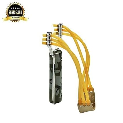 Lista Lista073 Powerful Sling Shot Aluminium Alloy Camouflage Bow Catapult Outdoor Hunting