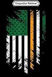 Composition Notebook: Irish American Flag  Journal/Notebook Blank Lined Ruled 6x9 100 Pages