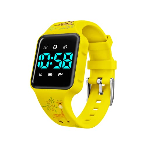 Kids Potty Training Watch, Waterproof Digital Rechargeable Watches for  Toddler with Countdown/Alarm Clocks/Mus