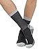 6 Pack Mens Athletic Hiking Boot Work Socks,Cotton Crew Sock with Cushion