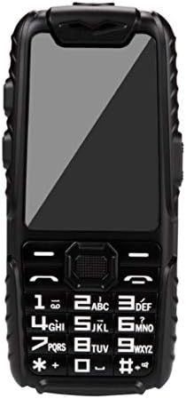 Leless Waterproof Mobile Phone Long Standby Mobile Phone Camera for Guophone A6 (Black)
