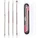 Dolland 4Pcs Blackhead Remover Cleaning Tool Blemish Blackhead Comedone Acne Extractor Remover Tool Needles