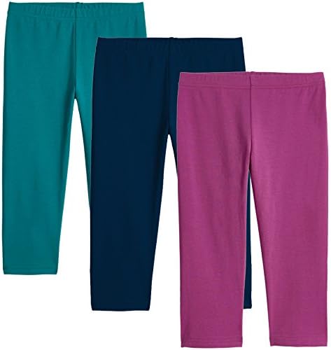 KIDPIK 3-Pack Pencil Skirts - Knee Length Skirt for Girls 4 Years & Up - Comfy Modest Clothing - 3 Colors/Set…