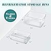 Queta-Premium-Transparent-Pantry-Organizer-Bins-Set-of-6-Containers-4-Large-and-2-Small-Organizing-Bins-Storage-Organizers-for-Kitchen-Pantry-Cabinets-Countertops-Cupboards--BPA-Free Queta Premium Transparent Pantry Organizer Bins - Set of 6 Containers (4 Large and 2 Small Organizing Bins) Storage…