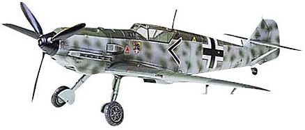 TAMIYA 300060750 300060750-1:72 Messerschmitt Bf109E-3, Aviation Model, Standing Model, Faithful Replica, Plastic Kit, Crafts