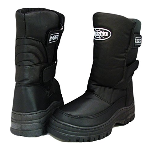 Alaska Mens Sj100 Snow Boot,Black,8 - Thumbnail 2