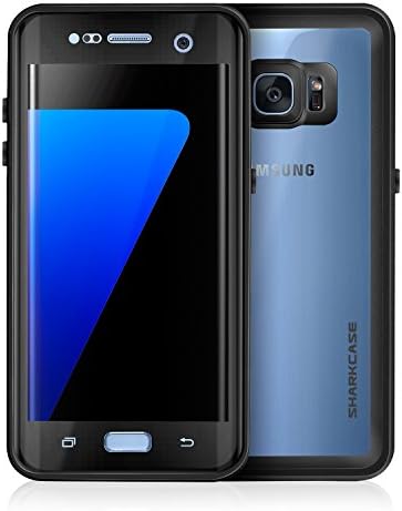 Samsung Galaxy S7 Edge Waterproof Case (Black &amp; Clear)