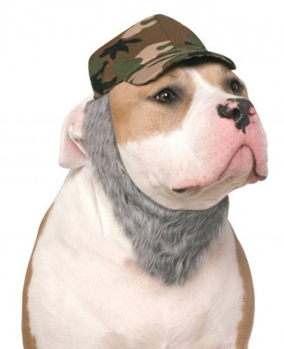 Rubies Costume Company Duck Hunter Hat with Beard for Pets