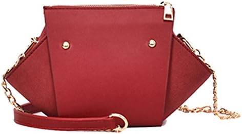 TALLEST Fashion Women Messenger Bags Chain Rivet Mini Small Shoulder Crossbody Bags Women red 16x26cm
