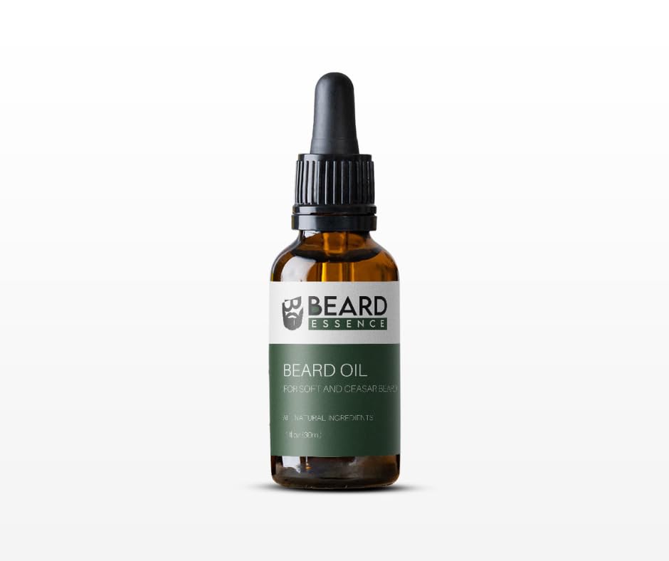 Oud beard oil - Organic Vegan Friendly - Natural Beard Growth, Softener & Moisturiser - Non-Grasy - Cruelty-Free Ideal for Grooming, Styling & Reducing Beard Itch