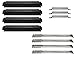 DOZYANT Parts Kit Replacement Charbroil Gas Grill Burners, Heat Plates and Crossover Tubes