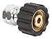 Forney 75108 Pressure Washer Accessories, Female Screw Coupling, M22F to 3/8-Inch Female NPT