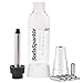 SodaSparkle Home Soda Maker Kit Easy-to-Use Sparkling Carbonated Seltzer Beverage Maker, WHITE