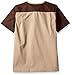 Carhartt Ripstop Men's Color Block Utility Scrub Top, Khaki, Large