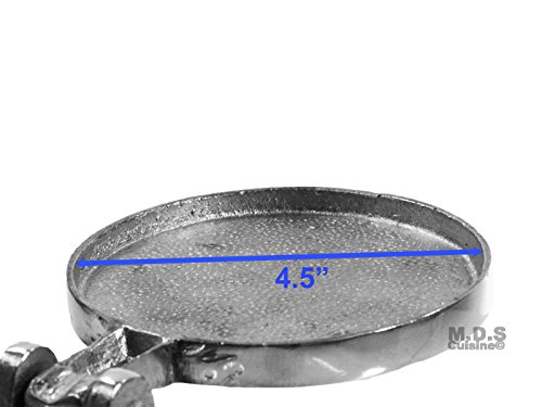 Gordita and Sope Press Hamburger Patty Press Aluminum 4.5" Quality Flat Breads New