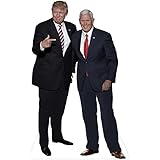 H38031 Donald Trump and Mike Pence Cardboard Cutout Standup