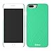 iPhone 7 Plus Mirror Wallet Case for Women - Spessn Enclosed Mirror Back Cover with 3 Bank Card Slot Protective Hard Case, HD Screen Protective Film for Apple iPhone 7 Plus -5.5 Inch (Turquoise)