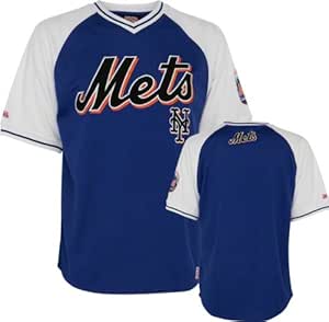 Amazon.com : Stitches New York Mets Jersey Royal V-Neck Jersey : Sports Fan Jerseys : Sports 