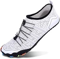 L-RUN Athletic Hiking Water Shoes Mens Womens Barefoot Aqua Swim Walking Shoes