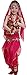 Seawhisper Kid's Belly Dance Costume Girl Bollywood Dance Tribal Halloween Costume(B style hot pink,S)