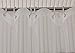 UFRIDAY Shower Curtain Liner, Semi Transparent Shower Curtain for Bathroom, Weightd Bottom with Magnets, Stall Size 36 x 72 inch